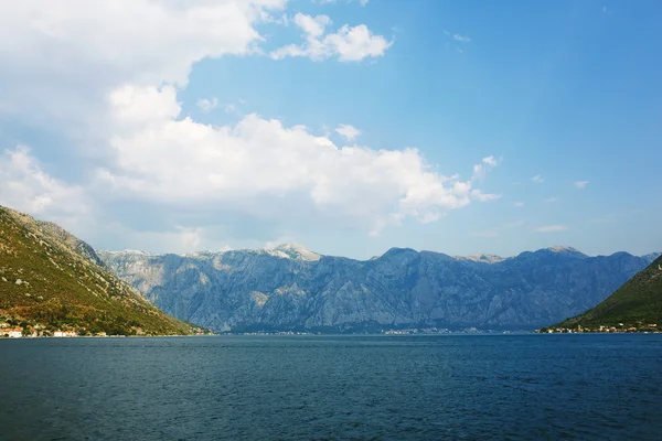 Kotor bay seascape, Montenegro — Stock Photo, Image