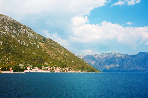 Kotor bay seascape, Montenegro. — Stock Photo, Image