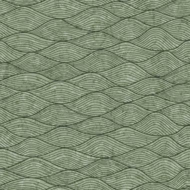 Soyut dalgalar arka plan, vintage el çizilmiş desen, dalgalı arka plan, eski kağıt doku