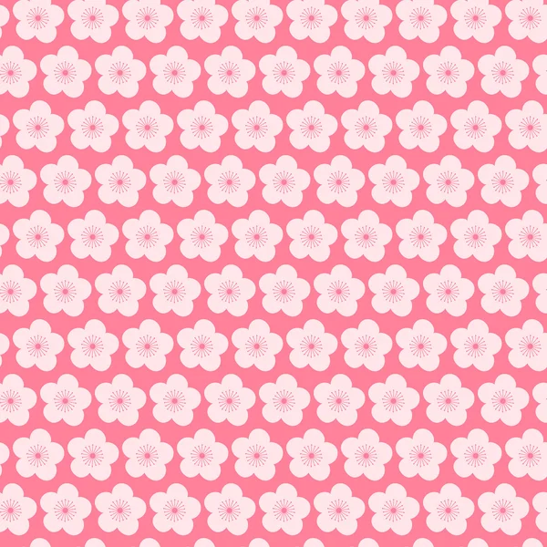 Pembe kiraz Sakura çiçeği veya Japon çiçek ağaç. Yumuşak ihale bahar zemin sorunsuz arka plan deseni.