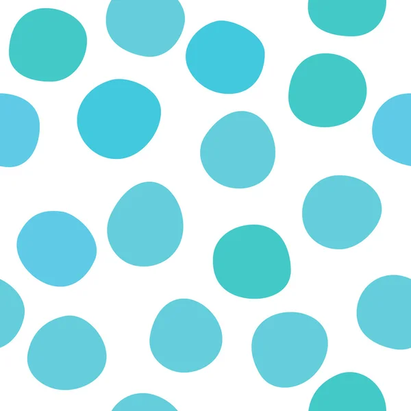 Abstrakte einfache bunte Kreis nahtlose Muster — Stockvektor