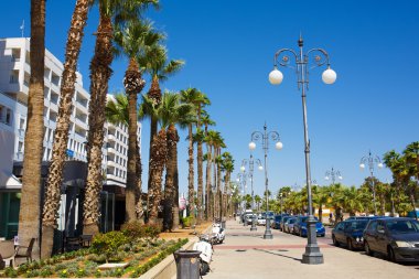 The Foinikoudes promenade is the favorite place for leisure
