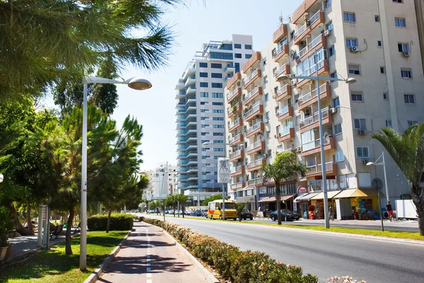 Limasol şehrinin panoramik görünüm