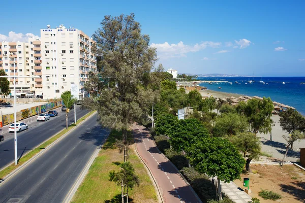 Vista panorâmica da cidade de Limassol — Fotografia de Stock