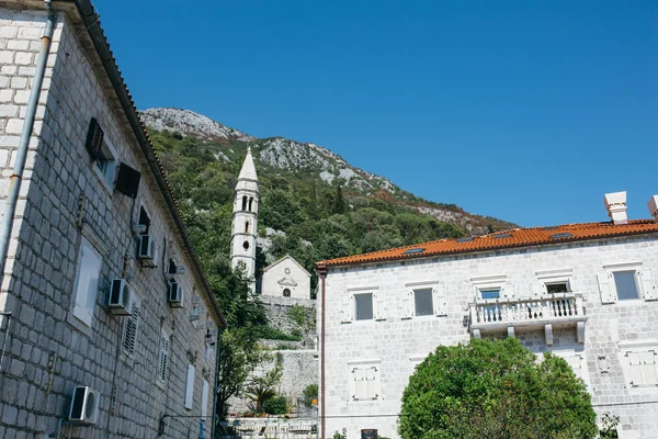 Iglesia medieval en Perast, Kotor Bay, Montenegro —  Fotos de Stock