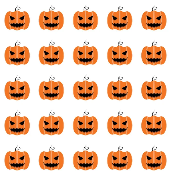 Siyah gözlü Cadılar Bayramı kabağı deseni