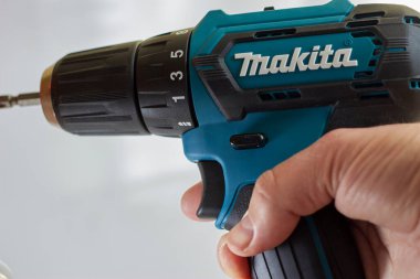 Grodno, Belarus - 01.22.2021: Makita DF333D Tornavida
