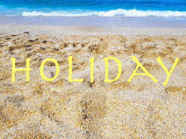 Golden Sea Beach of Cleopatra in Alanya, Turkey