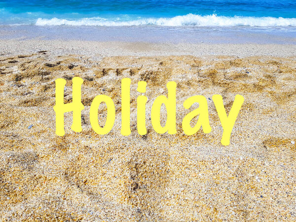 Golden Sea Beach of Cleopatra in Alanya, Turkey