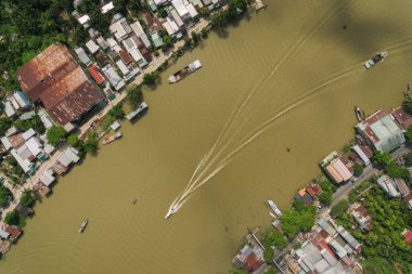 Vietnam 'daki en büyük dördüncü şehir, Asya' daki Mekong Nehri 'nin en büyük şehri Delta Hava Aracı' ndan çekilebilir mi?