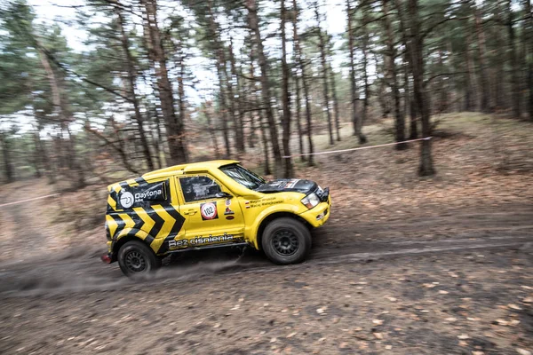 Chechlo Klucze Polonia Abril 2015 Rally Tierra Arena Offroad 4X4 — Foto de Stock