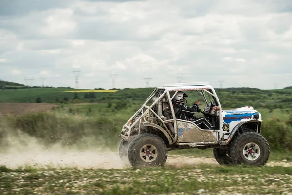 Ogrodzieniec Polonia Mayo 2013 Rally Tierra Arena Offroad 4X4 Quad — Foto de Stock