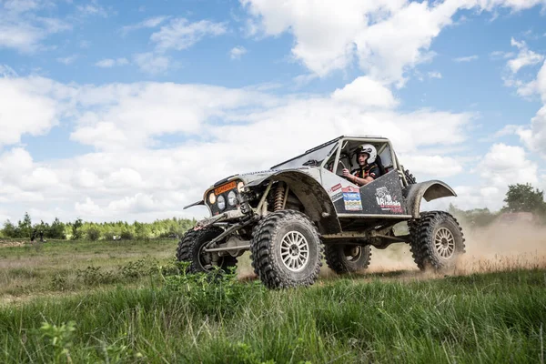 Ogrodzieniec Poland April 2015 Offroad 4X4 Sand Ground Rally Quad — стоковое фото