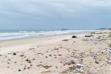 Vietnam, Asya 'daki Mui ne fisheman köyünde plaj
