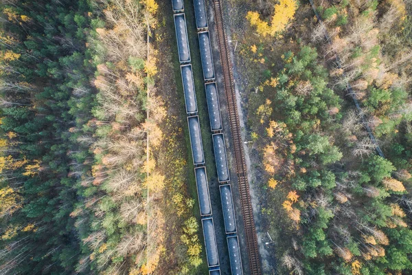 Eisenbahnwaggon Transportiert Koks Kokerei Fabrik Kokerei Schwerindustrie Europa Polen Dabrowa — Stockfoto