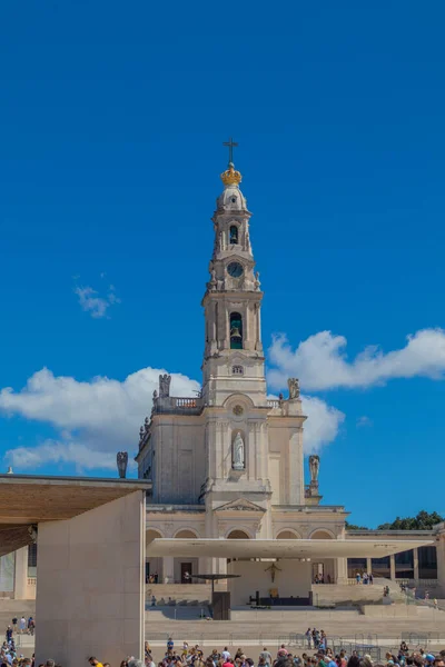 Ourem Leiria Portugal 2020 Kirche Des Heiligtums Von Fatima Einem — Stockfoto