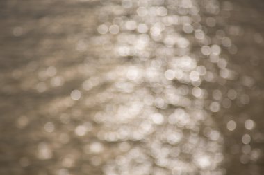 Soyut bokeh arka plan için su