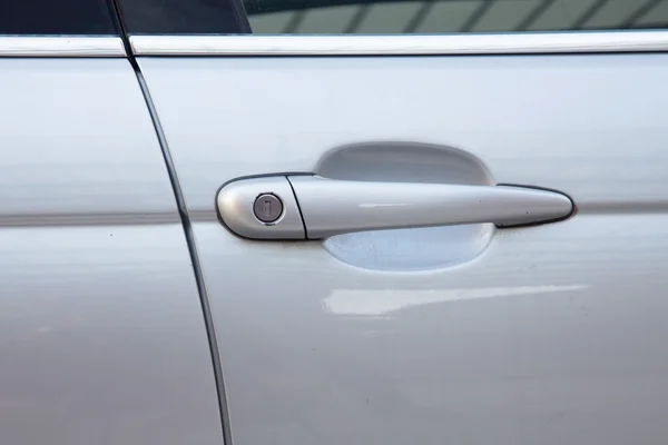 Klika dveří od auta — Stock fotografie