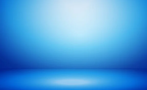 Estúdio Panorâmico Azul Com Brilho Branco Vector — Vetor de Stock