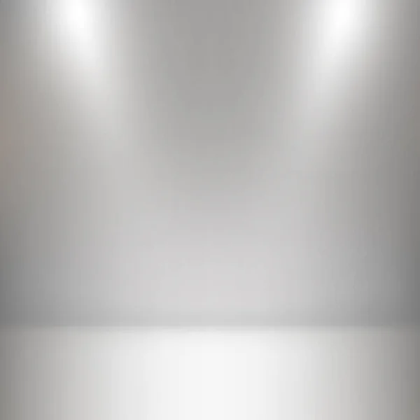 Λευκό Γκρι Πανοραμικό Φόντο Στούντιο Λευκή Λάμψη — Διανυσματικό Αρχείο