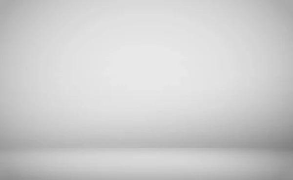 白とグレーのパノラマスタジオの背景と白の輝き — ストックベクタ