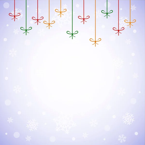 Fundo Natal Com Lâmpadas Brilhantes Decorações Férias Ilustração — Fotografia de Stock