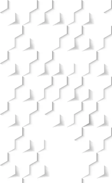 Hexagons Fehér Háttér Elvont Háttér Illusztráció — Stock Vector