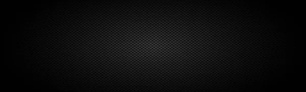 Панорамна Текстура Чорно Сірого Вуглецевого Волокна Ілюстрація — стоковий вектор