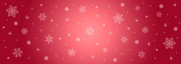 Abstract Background Snowflakes Circles Stars Illustration — Stock Photo, Image