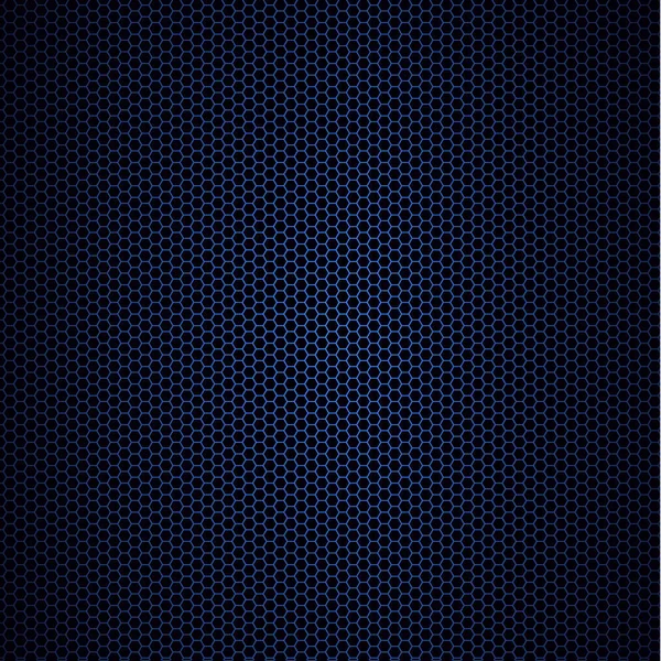 Textura Panorâmica Fibra Carbono Azul Preto Ilustração — Vetor de Stock