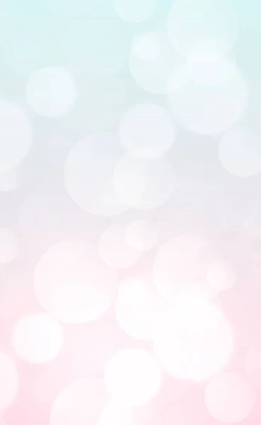 Разноцветный Размытый Боке Светлом Фоне Панорама — стоковый вектор