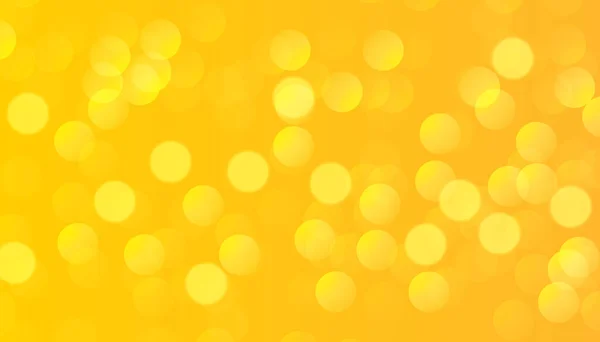 Bokeh Desfocado Multicolorido Fundo Amarelo Panorama — Vetor de Stock