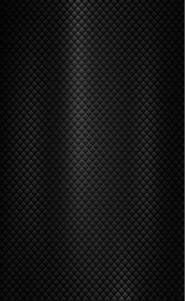 Texture Panoramique Fibre Carbone Noire Grise Illustration — Image vectorielle