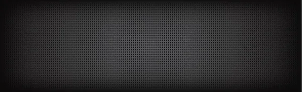 Schwarzer Perforierter Hintergrund Mit Schwarzen Löchern Und Glühen Illustration — Stockvektor