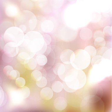 Koyu arkaplanda çok renkli bulanık bokeh - Panorama