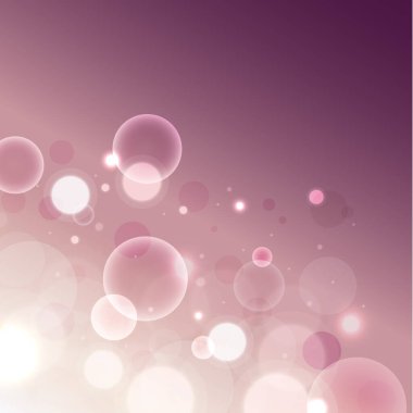 Kırmızı arkaplanda çok renkli bulanık bokeh - Panorama