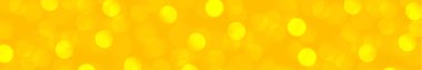 Bokeh efektli sarı soyut bulanık arkaplan - illüstrasyon