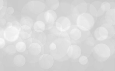 Bokeh efektli beyaz soyut bulanık arkaplan - illüstrasyon
