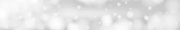 Fond Flou Abstrait Blanc Avec Effet Bokeh Illustration — Image vectorielle