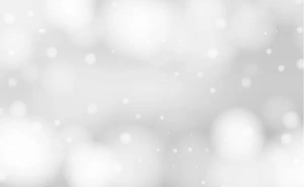 Fond Flou Abstrait Blanc Avec Effet Bokeh Illustration — Image vectorielle