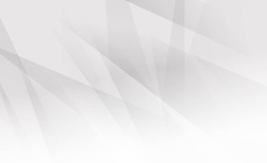 Gölge ve çizgilerle soyut gri arkaplan - Vektör illüstrasyonu