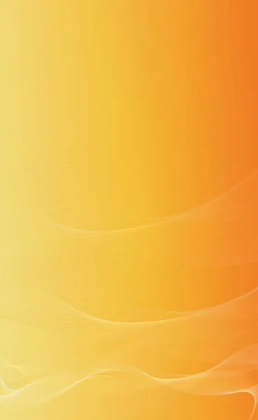 Abstrakter Orangefarbener Hintergrund Mit Weißen Linien Vektorillustration — Stockvektor