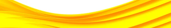 Fondo Blanco Abstracto Con Líneas Onduladas Amarillas Ilustración Vectorial — Vector de stock