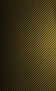 Gerçekçi siyah ve sarı soyut karbon arkaplanı - illüstrasyon