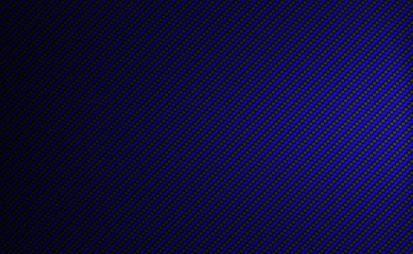 Panoramic Texture Blue Black Carbon Fiber Illustration — Stock Photo, Image