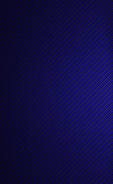 Panoramic Texture Blue Black Carbon Fiber Illustration — Stock Photo, Image