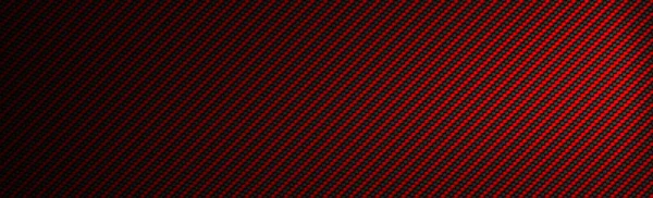 Panoramic texture of black and red carbon fiber - illustration