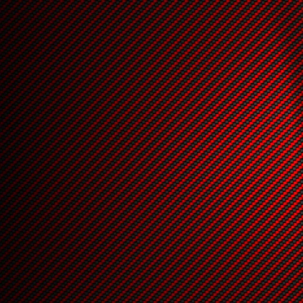 Panoramic Texture Black Red Carbon Fiber Illustration — Stock Photo, Image