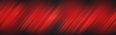 Siyah arkaplanda kırmızı parlak çizgiler - illüstrasyon