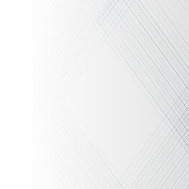 Dalgalı çizgiler ve gölgelerle beyaz vektör panoramik arkaplan